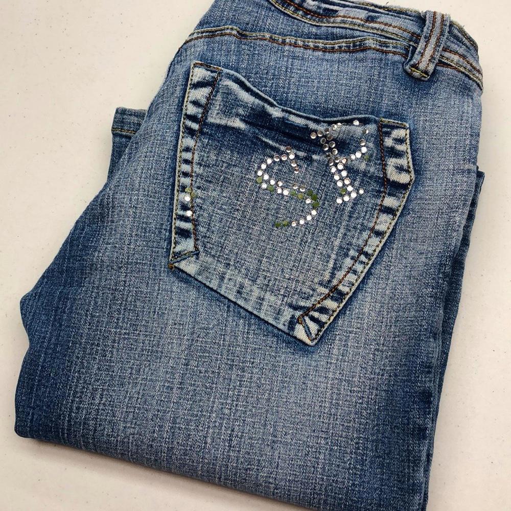 VINTAGE FASEINO DESIGNER DENIM 27x32 🦋